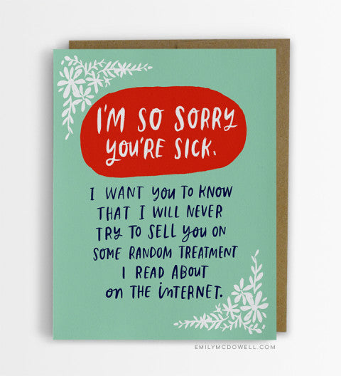 Empathy Cards For Serious Illness