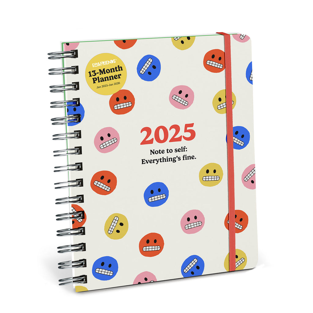 Everything's Fine 13-Month Planner