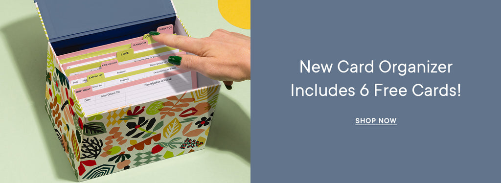 New Card Organizer Includes 6 Free Cards! - Shop Now