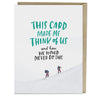 view Em & Friends We Would Never Card Blank Greeting Cards with Envelope by Em and Friends, SKU 2-02608