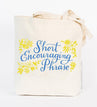 view Em & Friends Short Encouraging Phrase Tote Bag by Em and Friends, SKU 110-TB
