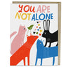 view Em & Friends You Are Not Alone Card Empathy Card & Sympathy Card Blank Greeting Cards with Envelope by Em and Friends, SKU 2-02641