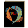view Em & Friends Pisces Zodiac Card Blank Greeting Cards with Envelope by Em and Friends, SKU 2-02702