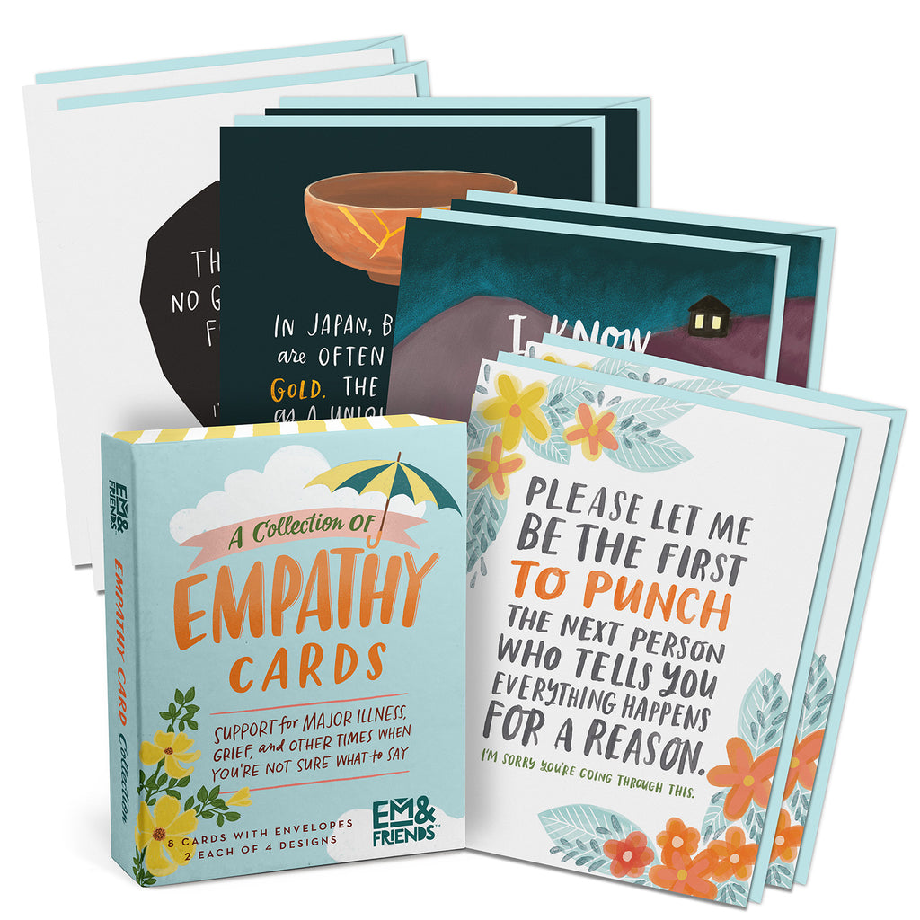 Empathy Cards, Box of 8 Assorted