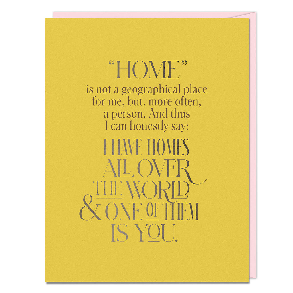 Em & Friends Homes All Over the World Card Blank Greeting Cards with Envelope by Em and Friends, SKU 2-02772