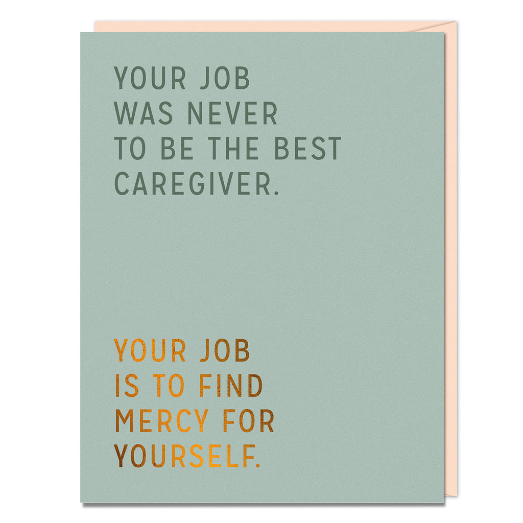 Em & Friends Best Caregiver Card Blank Greeting Cards with Envelope by Em and Friends, SKU 2-02775