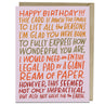 view Em & Friends Ream of Paper Birthday Card Blank Greeting Cards with Envelope by Em and Friends, SKU 2-02782