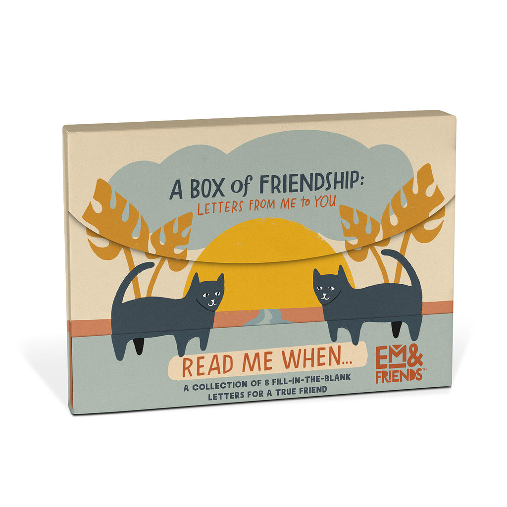 A Box of Friendship Fill in the Love Read Me When Love Notes by Em & Friends, SKU 2-02881