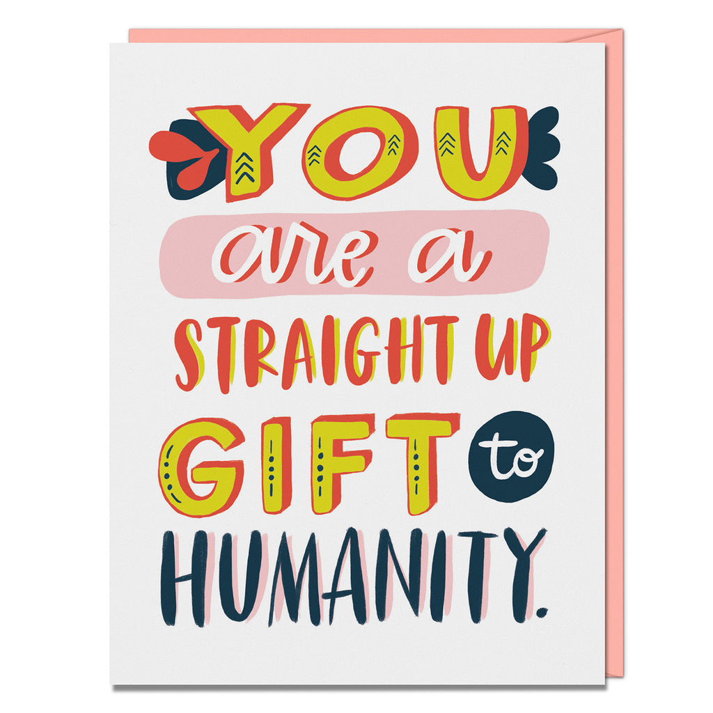 Gift to Humanity Card, Box of 8 Single by Em & Friends, SKU 2-02891