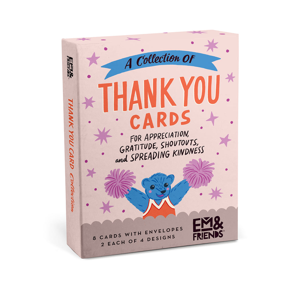 Thank You Cards, Box of 8 Assorted