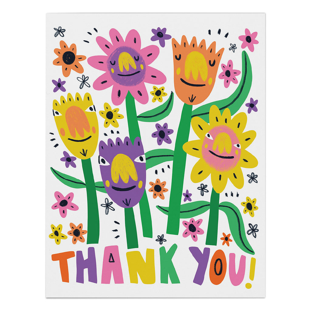 Barry Lee Thank You Flowers Thank You Card by Em & Friends (SKU: 2-02908)