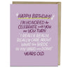 view Care About Birds Years Old Birthday Card