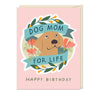 view Em & Friends Dog Mom for Life Birthday Sticker Card
