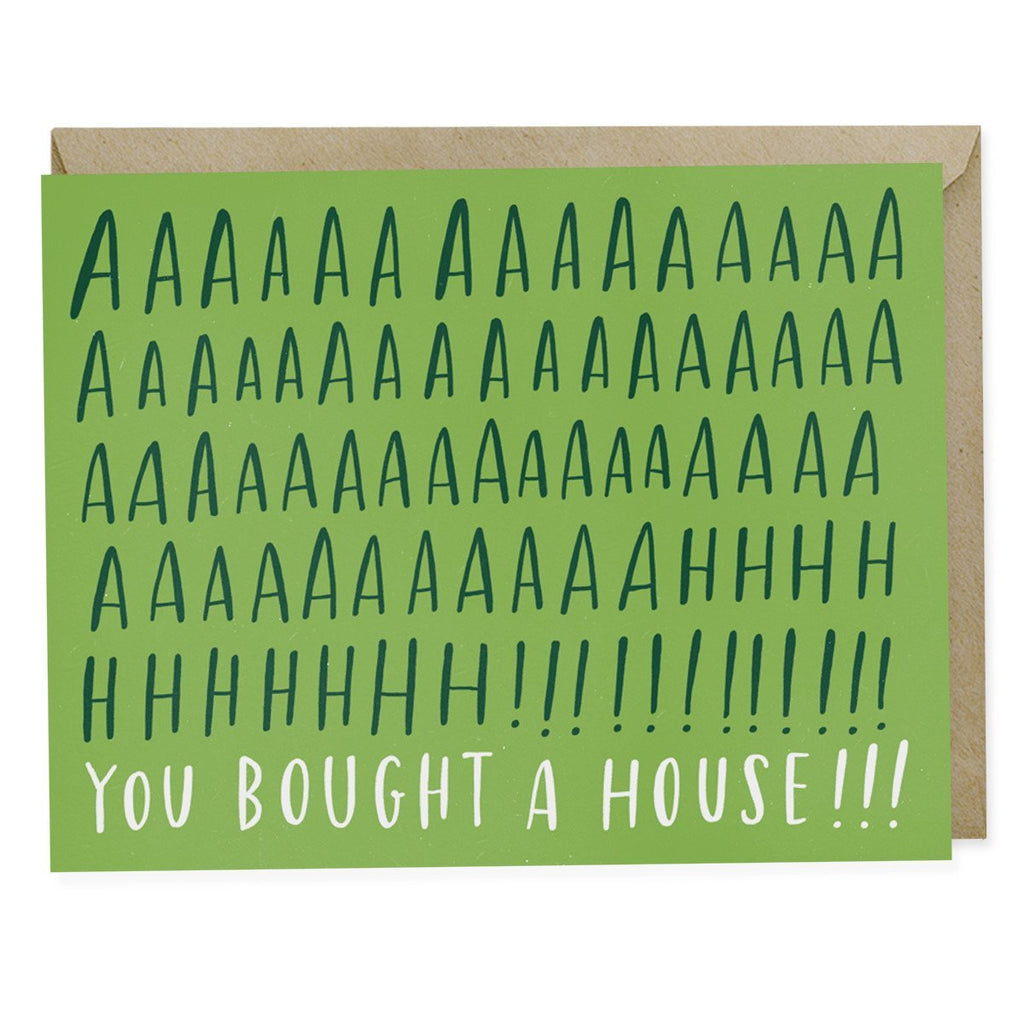 Em & Friends Aaaaaahhh! You Bought a House! Card by Em and Friends, SKU 2-02028