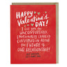 view Em & Friends Uncomfortable Convos Valentine Card Blank Greeting Cards with Envelope by Em and Friends, SKU 2-02334