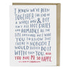view Em & Friends Awkward Love Card Blank Greeting Cards with Envelope by Em and Friends, SKU 2-02066