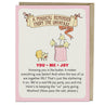view Em & Friends You Me Joy Affirmators!® Greeting Card Blank Greeting Cards with Envelope by Em and Friends, SKU 2-02834