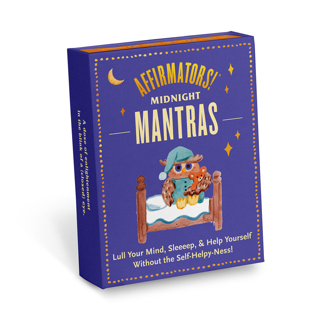 Affirmators!® Mantras Midnight – Late Night Affirmation Cards Deck