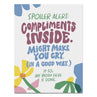 view Compliments Inside Card