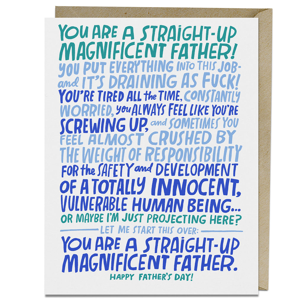 Magnificent Father Card