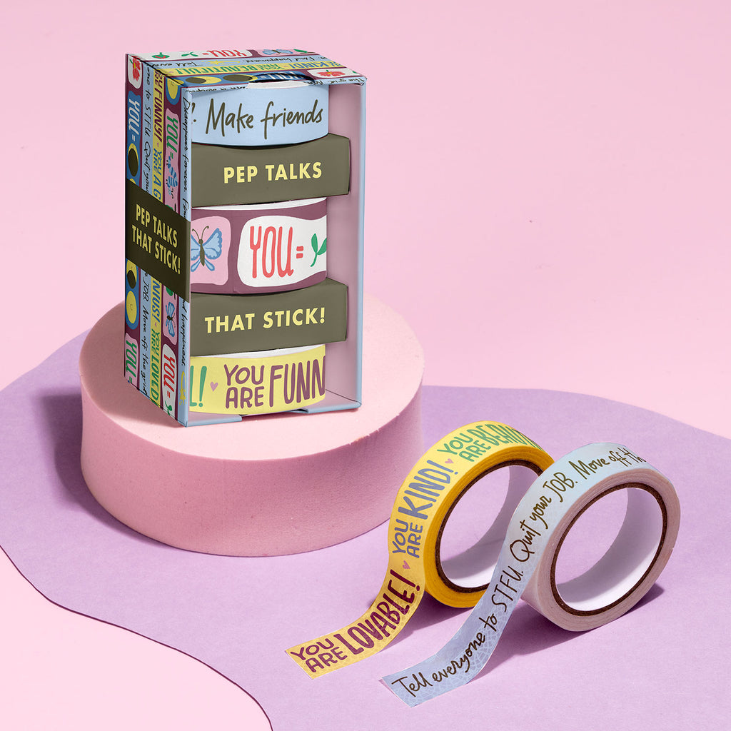Pep Talks for You and Yours! Washi Tape