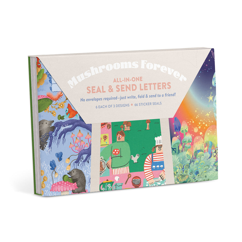 Mushrooms Forever Seal and Send Letters