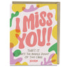 view I Miss You Greeting Card
