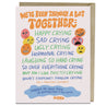 view Happy Crying Greeting Card