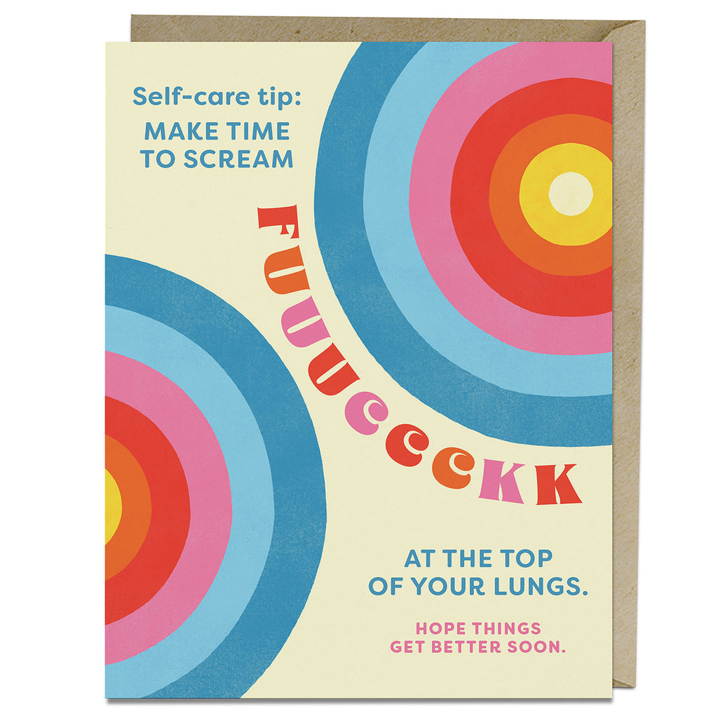 Self-Care Tip Friend Greeting Cards