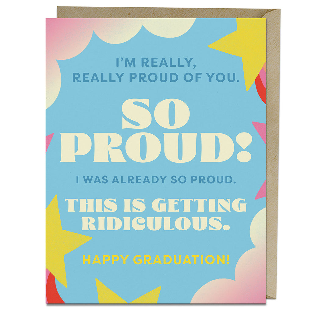 Really, Really Proud Graduation Greeting Cards