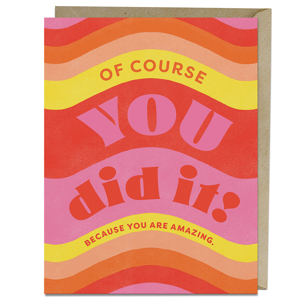 Because You Are Amazing Greeting Cards