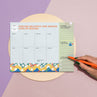 view Struggle Is Real Undated Weekly Desktop Planner, 60 Weeks