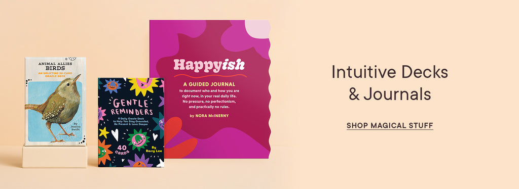 Intuitive decks and journals Em & Friends shop now