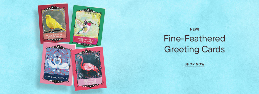 Bird Greeting Cards by our friend, Jessica Swift 