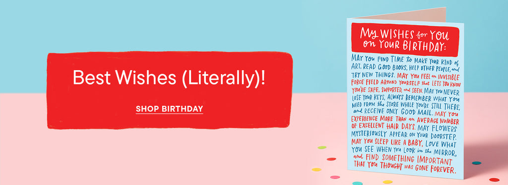 Best Wishes (Literally)! - Shop Birthday