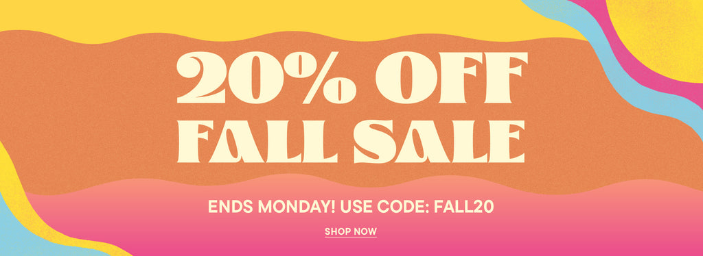 20% off Fall Sale