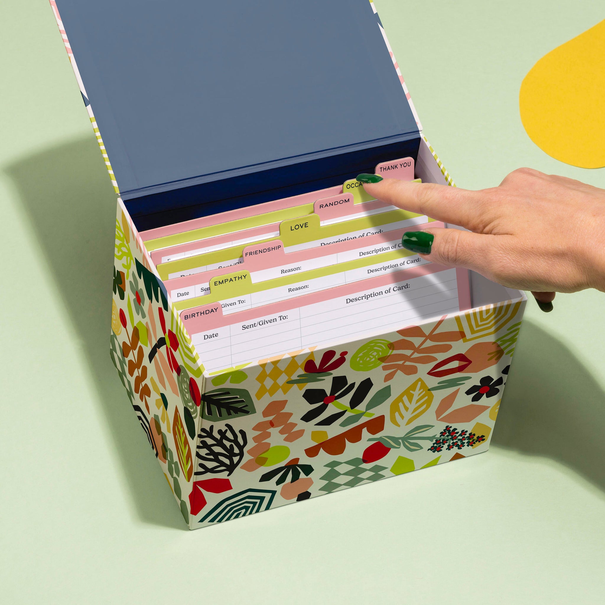 Ready for Anything Greeting Card Organizer Box