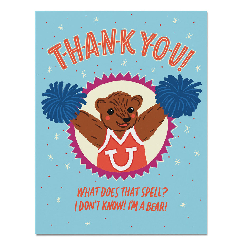Thank You, I’m a Bear! Card | Em & Friends
