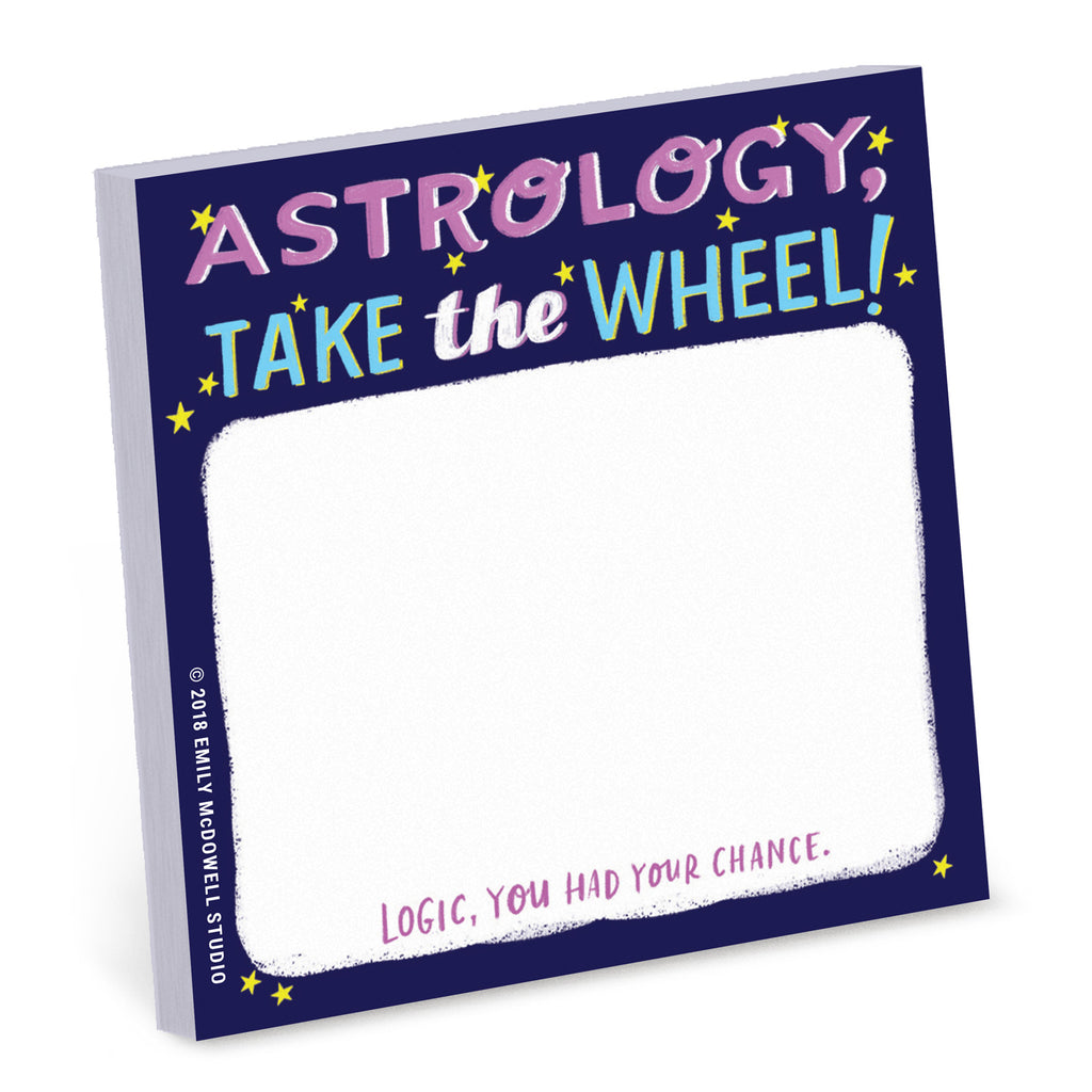 Em & Friends Astrology Sticky Note by Em and Friends, SKU 2-02570