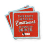 view Em & Friends Emotional Designated Driver Cocktail Napkins, Pack of 20 Cocktail Napkins by Em and Friends, SKU 2-02584