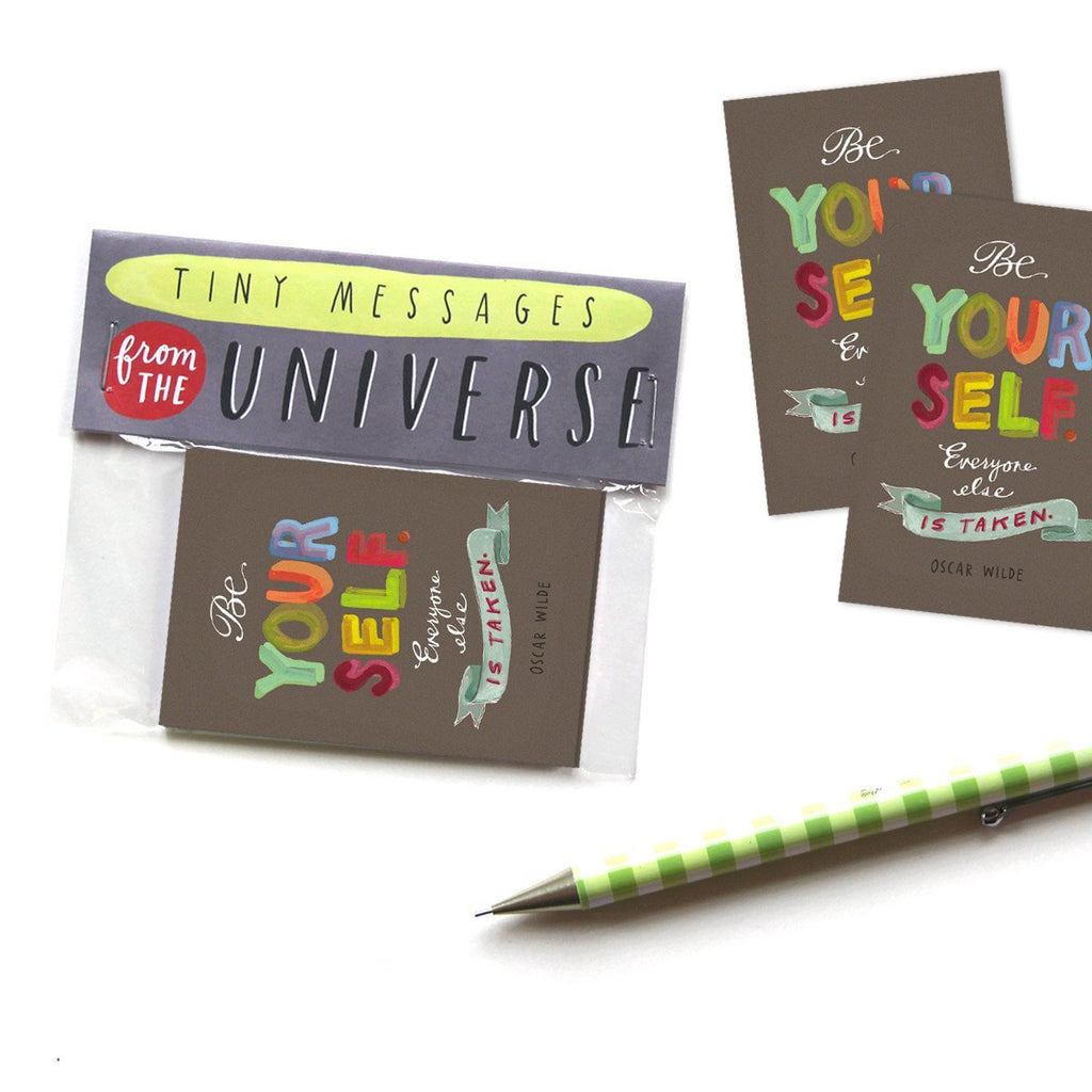 Em & Friends "Be Yourself" Set of 10 Tiny Cards by Em and Friends, SKU 161-T