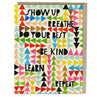 view Em & Friends Show Up, Breathe Card Blank Greeting Cards with Envelope by Em and Friends, SKU 2-02629