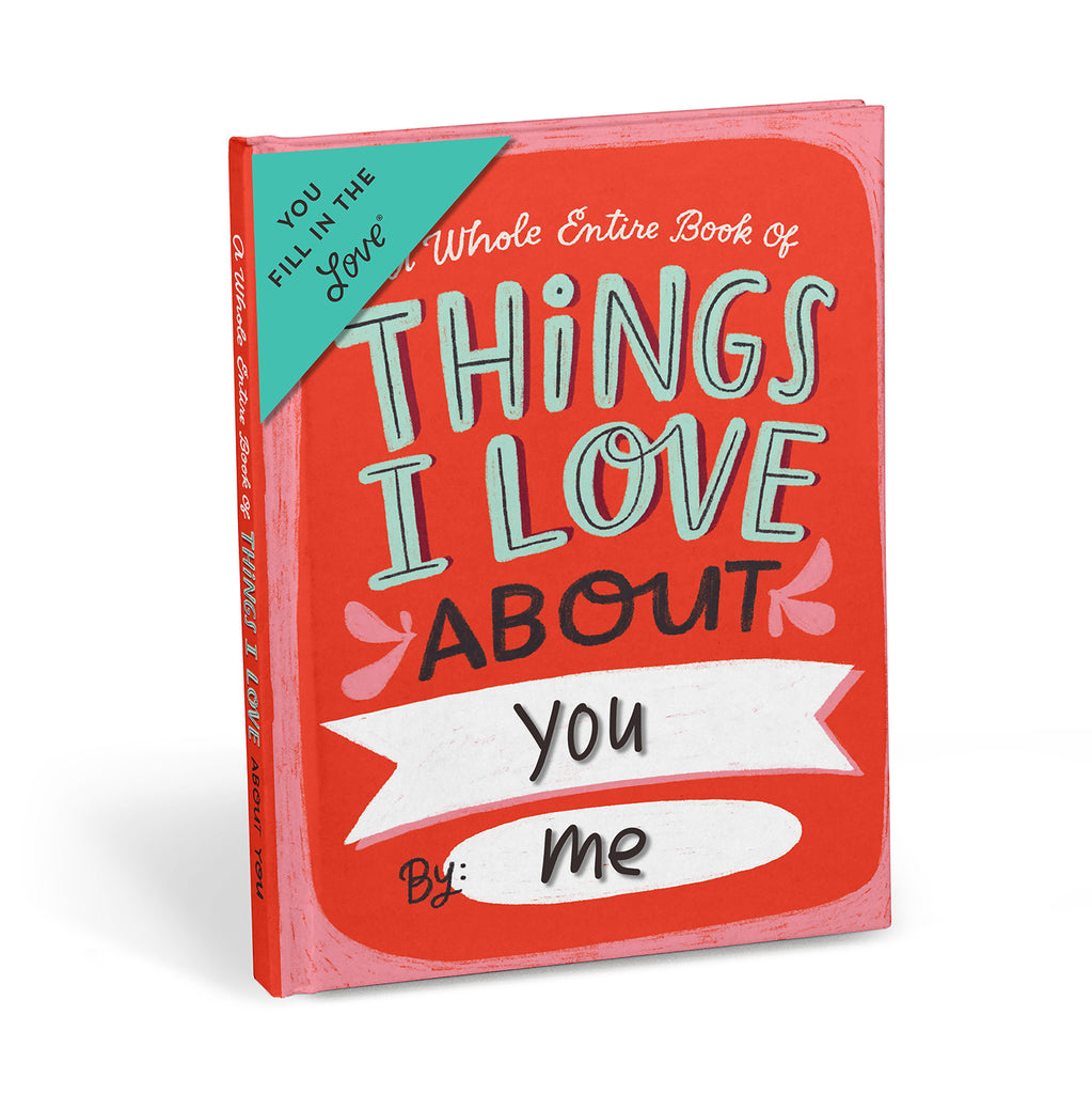Em & Friends Love About You Fill in the Love® Book Fill-in-the-Blank Love About You Book by Em and Friends, SKU 2-02647
