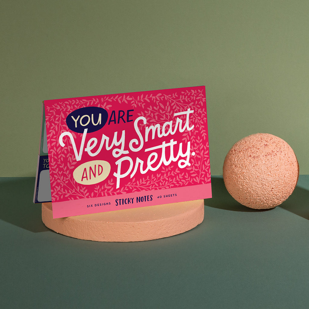 You Are Very Smart and Pretty Sticky Note Packet