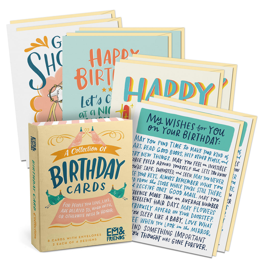 Em & Friends Ream of Paper Birthday Card