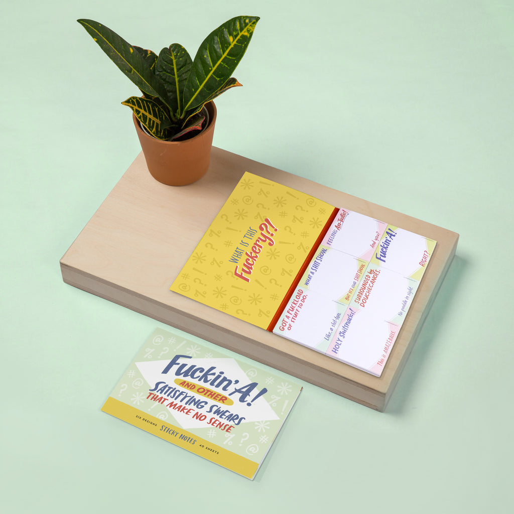 Em & Friends Fuckin’ A Sticky Packet Sticky Notes Set by Em and Friends