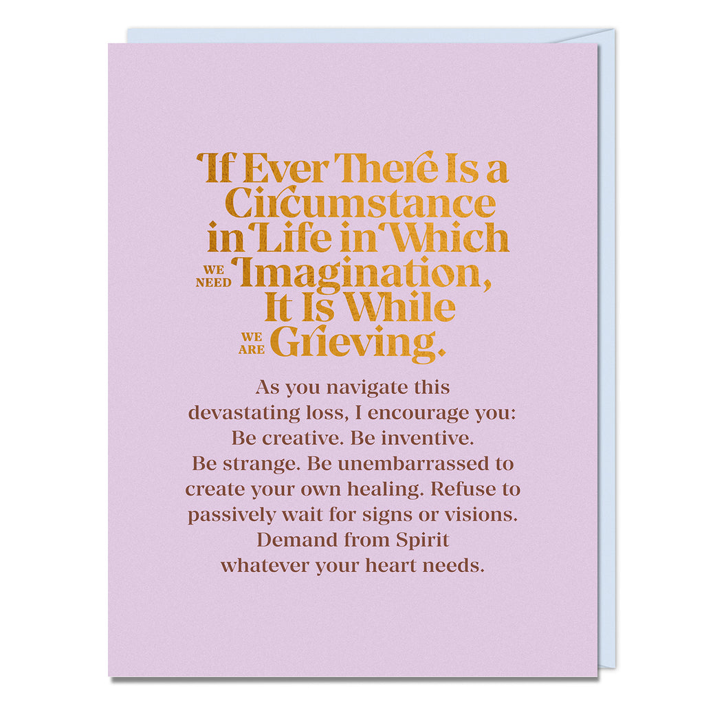 Em & Friends If Ever A Circumstance Empathy Card & Sympathy Card Blank Greeting Cards with Envelope by Em and Friends, SKU 2-02767