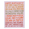 view Ream of Paper Birthday Card