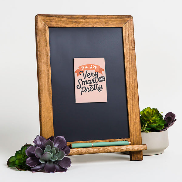 SMART CONVERSION CHALKBOARD FRIG PHOTO MAGNET - GOOD AS A GIFT & FOR YOU