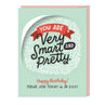 view Em & Friends You Are Very Smart and Pretty Birthday Sticker Card Blank Greeting Cards with Envelope by Em and Friends, SKU 2-02798